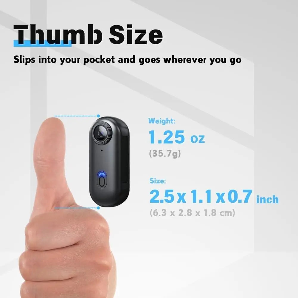 Pocket-Size 4K Vlogging Camera